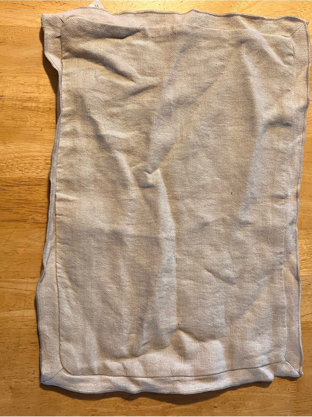 Pottery Barn Natural Linen Pillow Cover in Light Beige